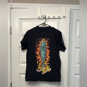 Ray Troll Spawntaneous Combustion T shirt men’s